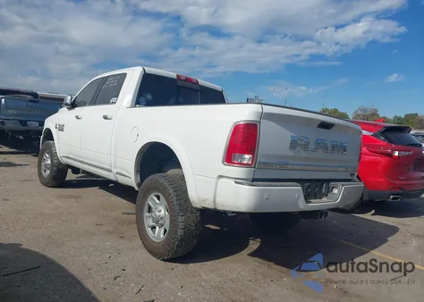 2017 Ram 2500 Limited 4X4 6'4 Box z USA, uszkodzony, nr VIN 3C6UR5GL3HG779719